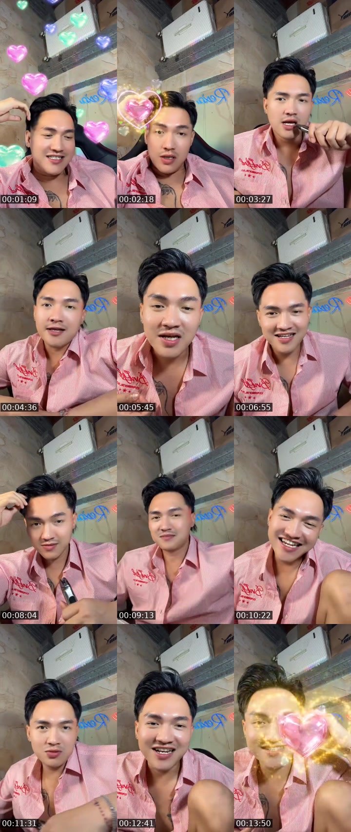 Contact-sheet preview of Rexaᴳᴸᴬᴹᴼᵁᴿ🔖❤️‍🔥's MICO Live recording