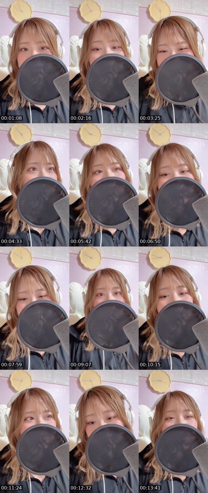 Contact-sheet preview of ³⁵🍊.*･ﾟ's MICO Live recording