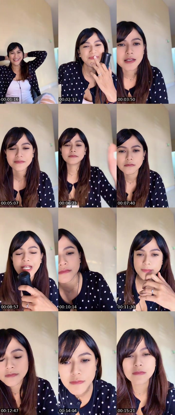 Contact-sheet preview of ᴶᴹ 🧊karra_chan💸🐈's MICO Live recording