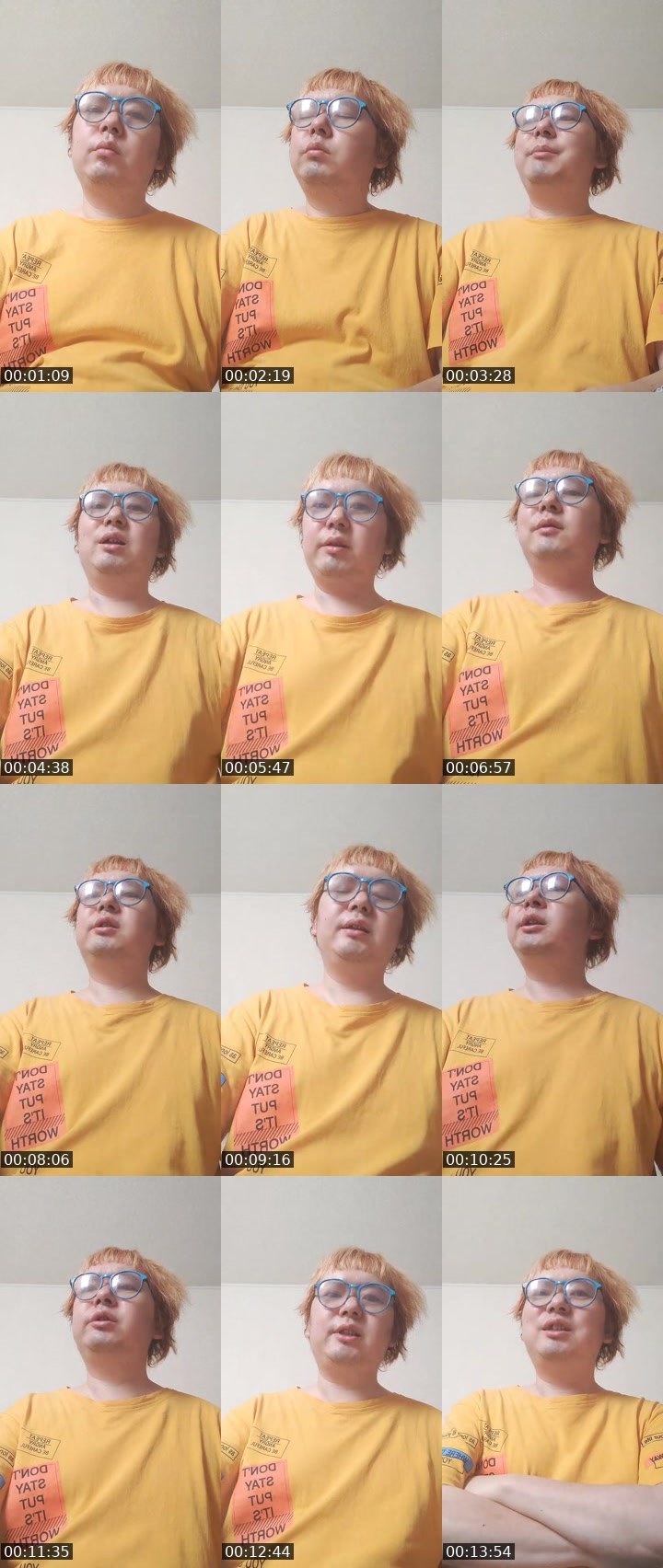 Contact-sheet preview of 西村優一bur's MICO Live recording