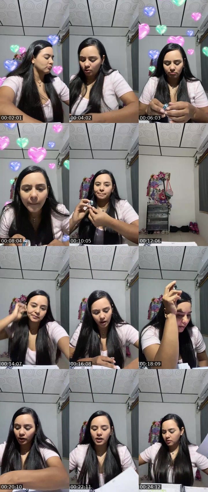 Contact-sheet preview of 🍒👸🏻Marly✨️🐚's MICO Live recording