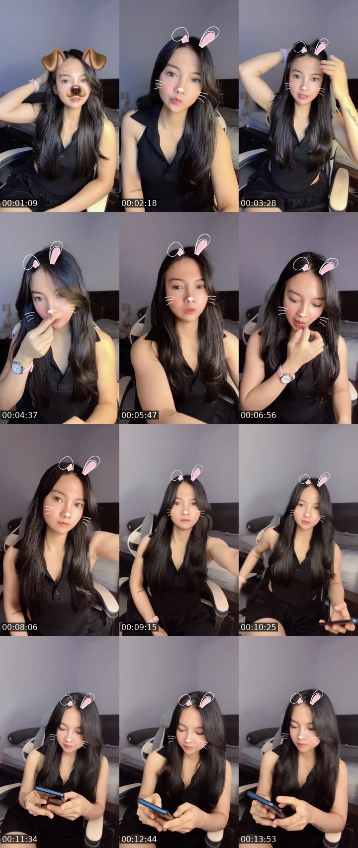Contact-sheet preview of X45 Ladyy's MICO Live recording
