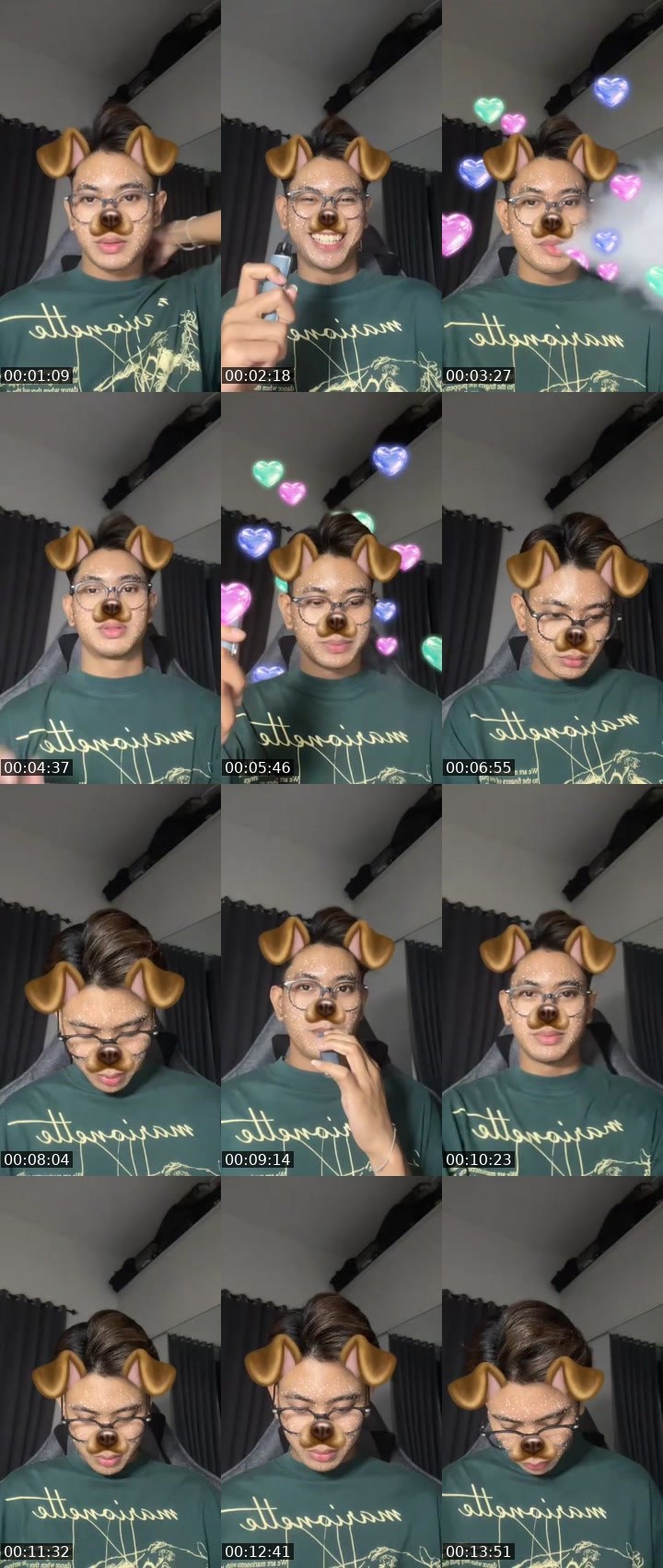 Contact-sheet preview of ᴴᴰapinn♡'s MICO Live recording