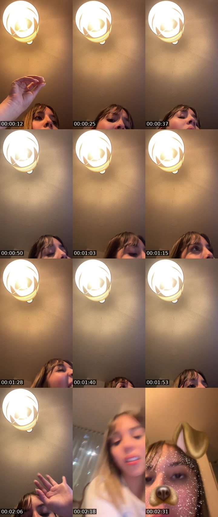 Contact-sheet preview of 𝑫𝒊𝒂𝒏𝒂☁️👧🏼's MICO Live recording