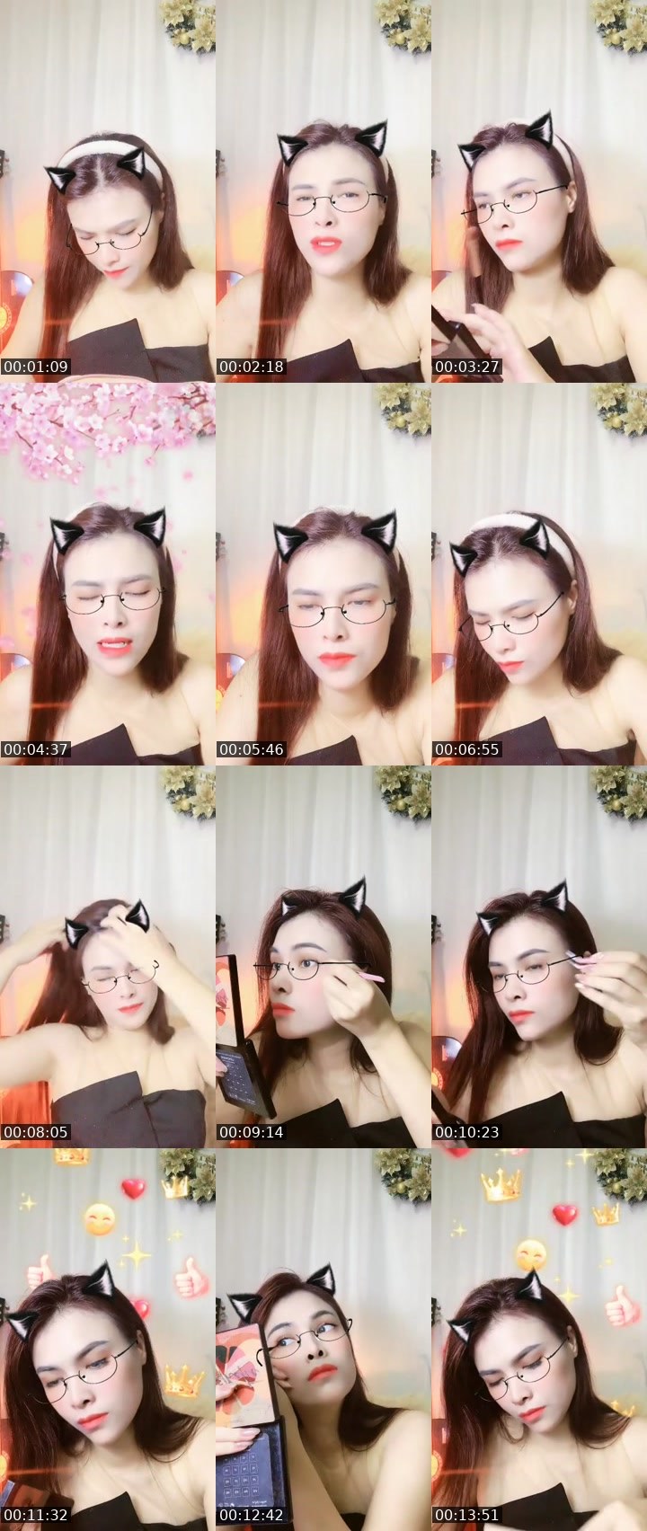 Contact-sheet preview of [🐣]𝐒𝐞𝐫𝐞𝐧𝐚𝐋𝐨𝐯𝐞🎧's MICO Live recording