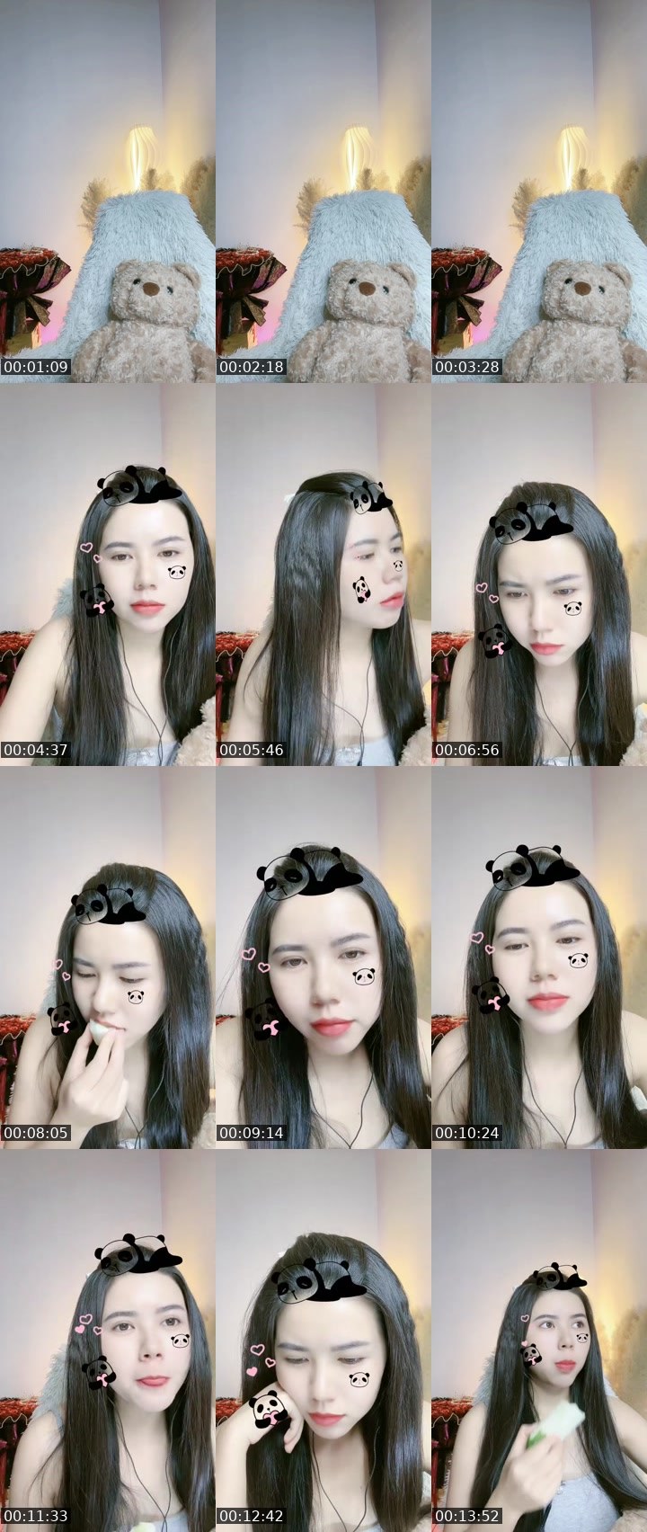 Contact-sheet preview of Pé 💋's MICO Live recording