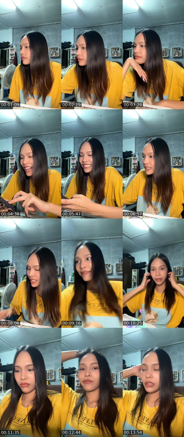 Contact-sheet preview of มิสมิ้นท์🌻 • [BRB New VJ]'s MICO Live recording