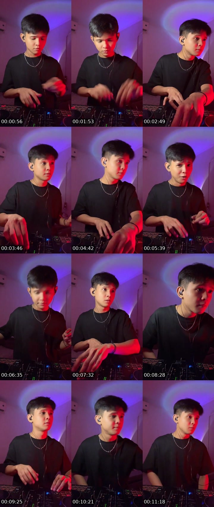 Contact-sheet preview of ˢᵀ Cortez ℭ's MICO Live recording