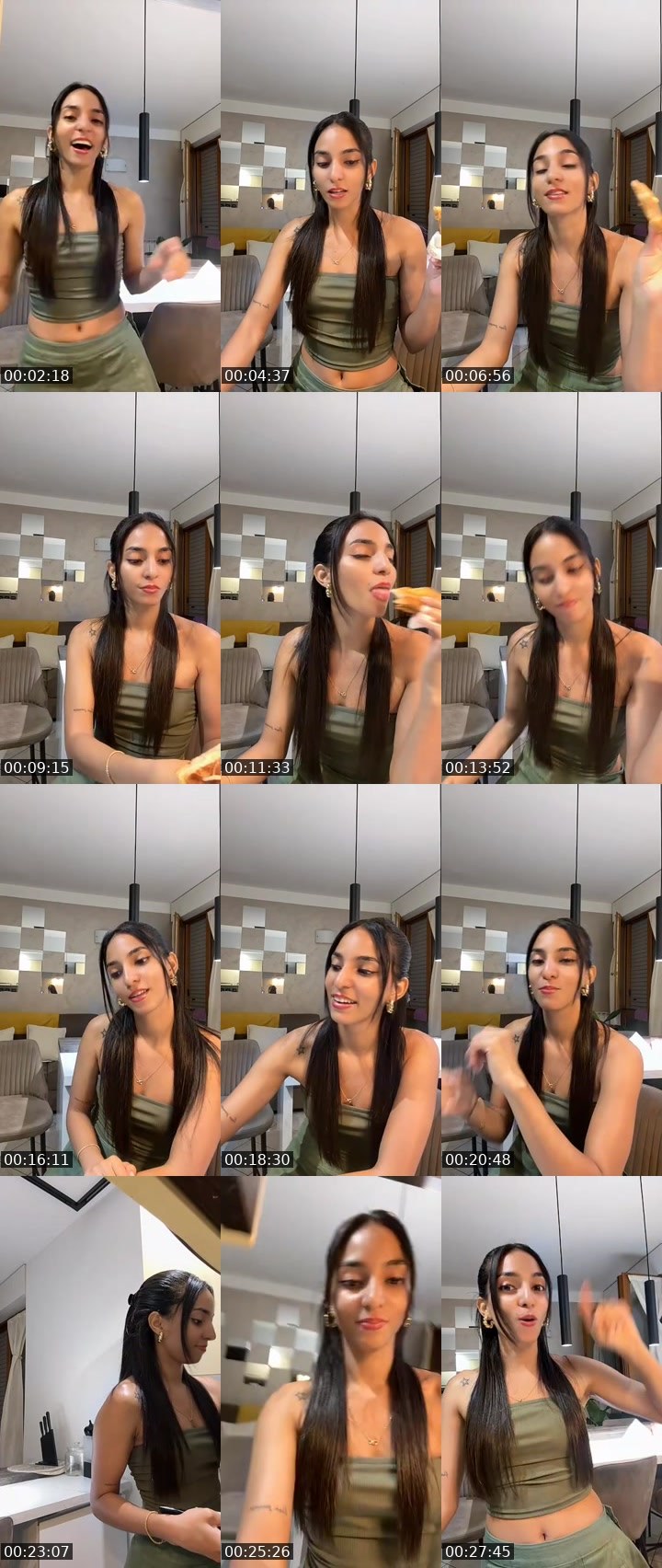 Contact-sheet preview of 🍒🌵👯‍♀️La Flaka Yeyi 🍒🌪️'s MICO Live recording