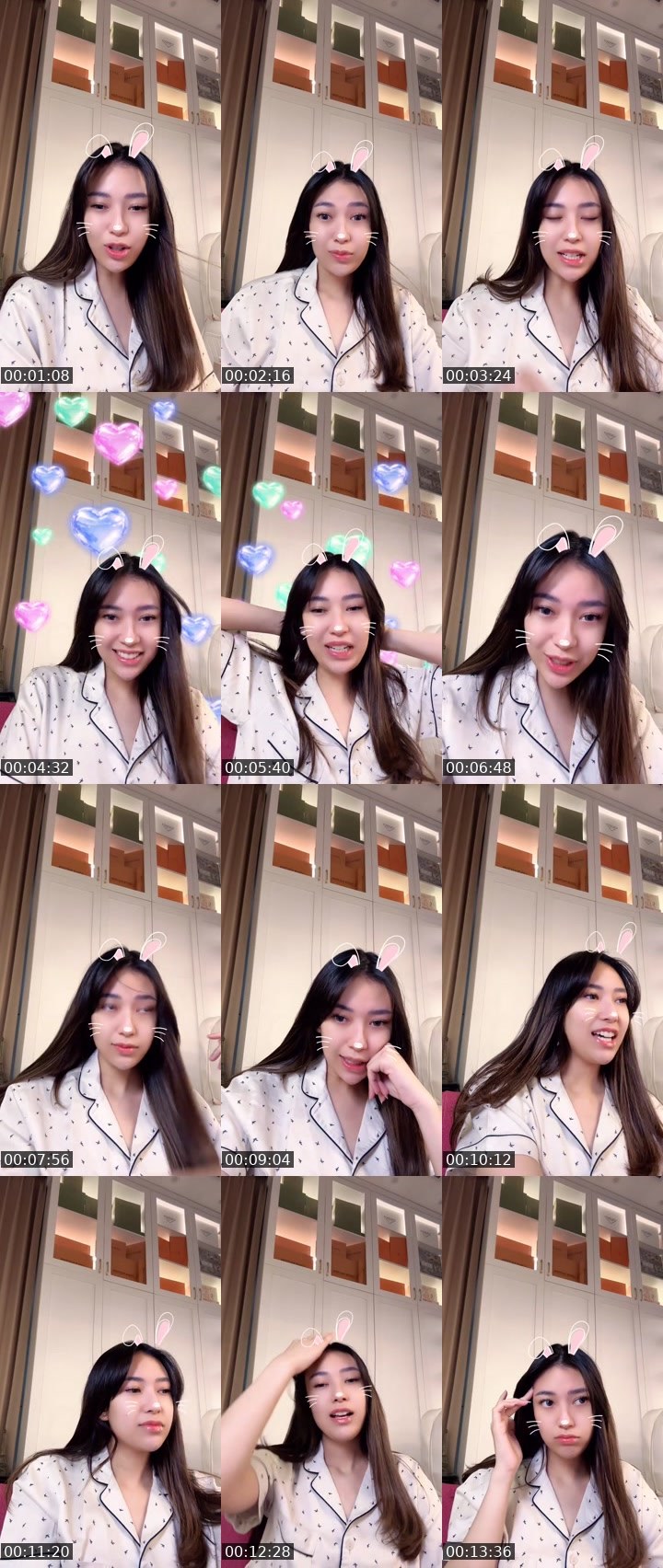 Contact-sheet preview of ❄️Pinkan³*³'s MICO Live recording