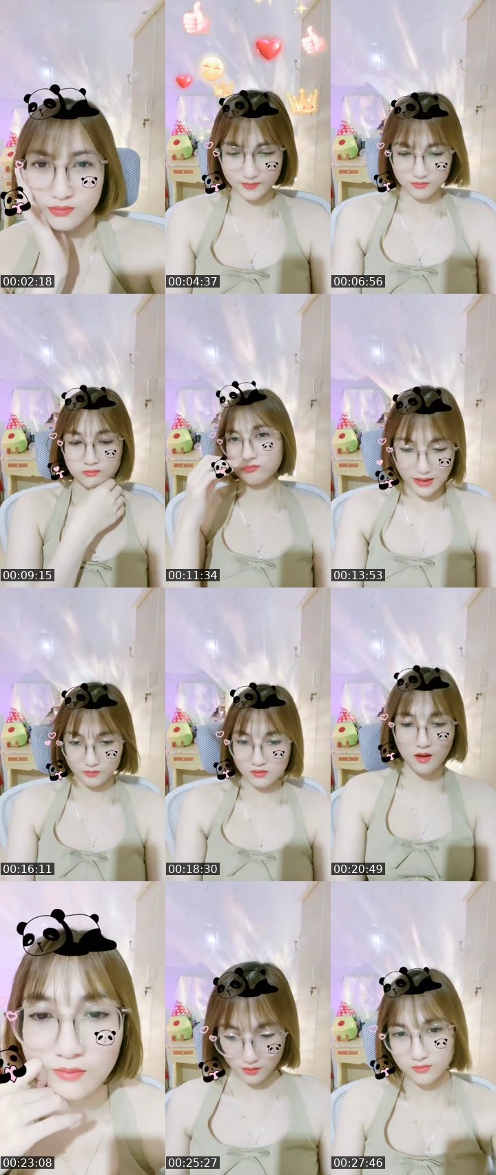 Contact-sheet preview of 🎀 Minh Anh💋's MICO Live recording