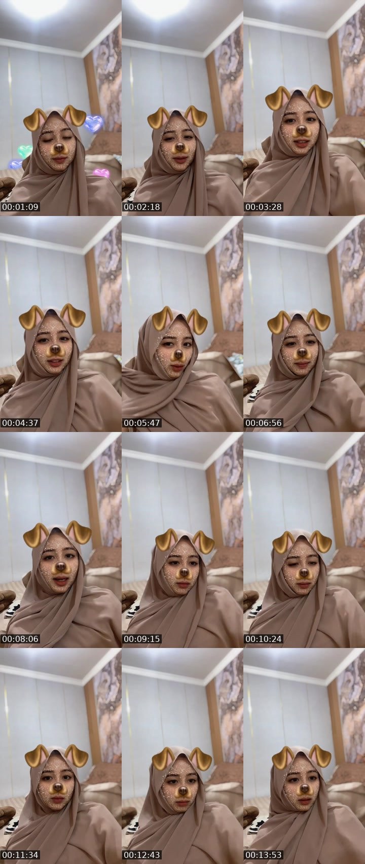 Contact-sheet preview of 💫Belle [LUXE] 🐻's MICO Live recording