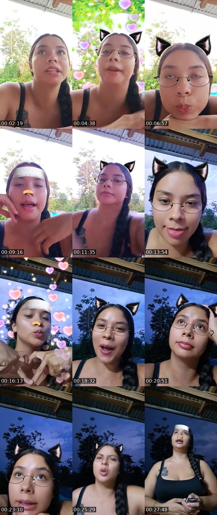 Contact-sheet preview of Monseᶠ⁵⁰⁴✨️🦋🪼's MICO Live recording