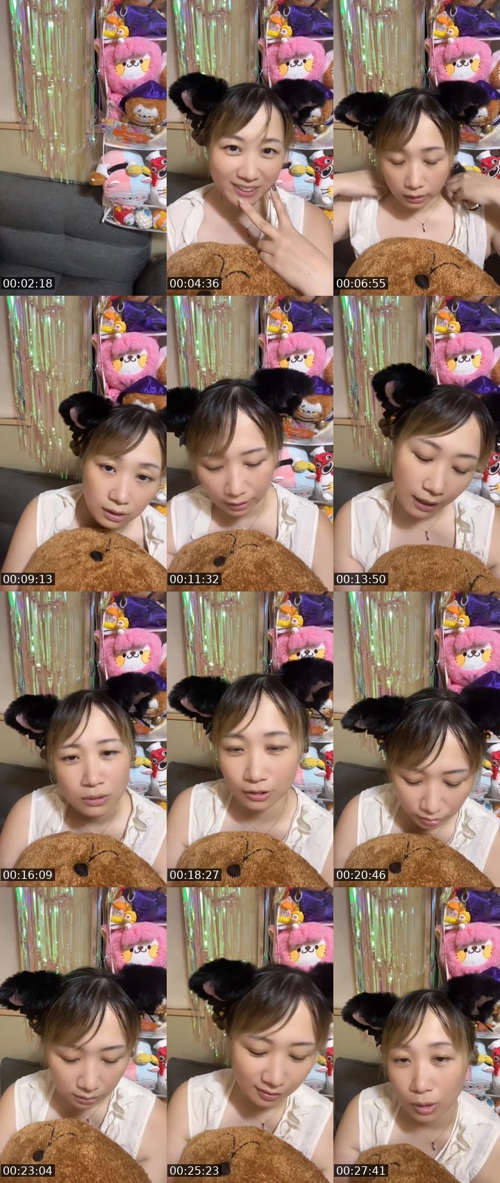 Contact-sheet preview of 🍓ᩚのりっふぃ・x・'s MICO Live recording