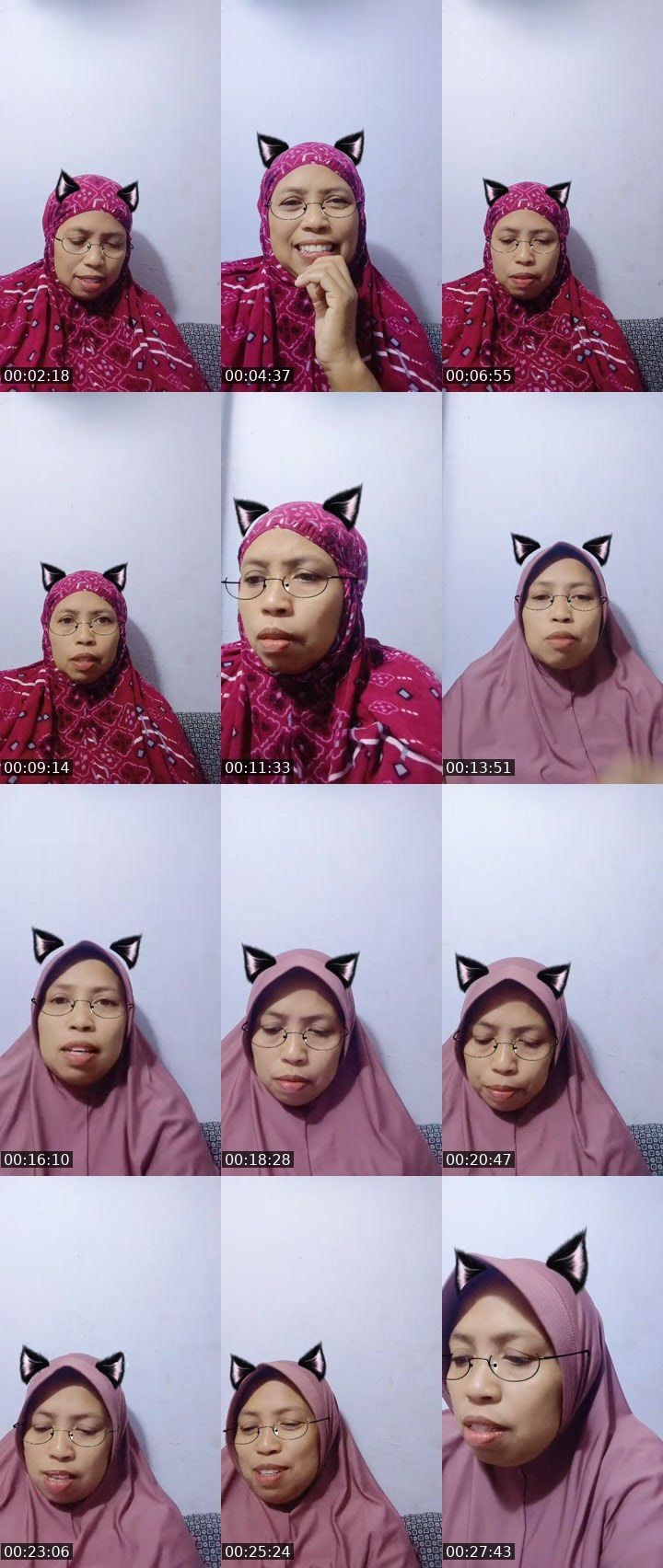 Contact-sheet preview of emak 𝑆𝑖𝑡𝑖✨ᶜᵃˢᵗⁱˡᵉ✨'s MICO Live recording