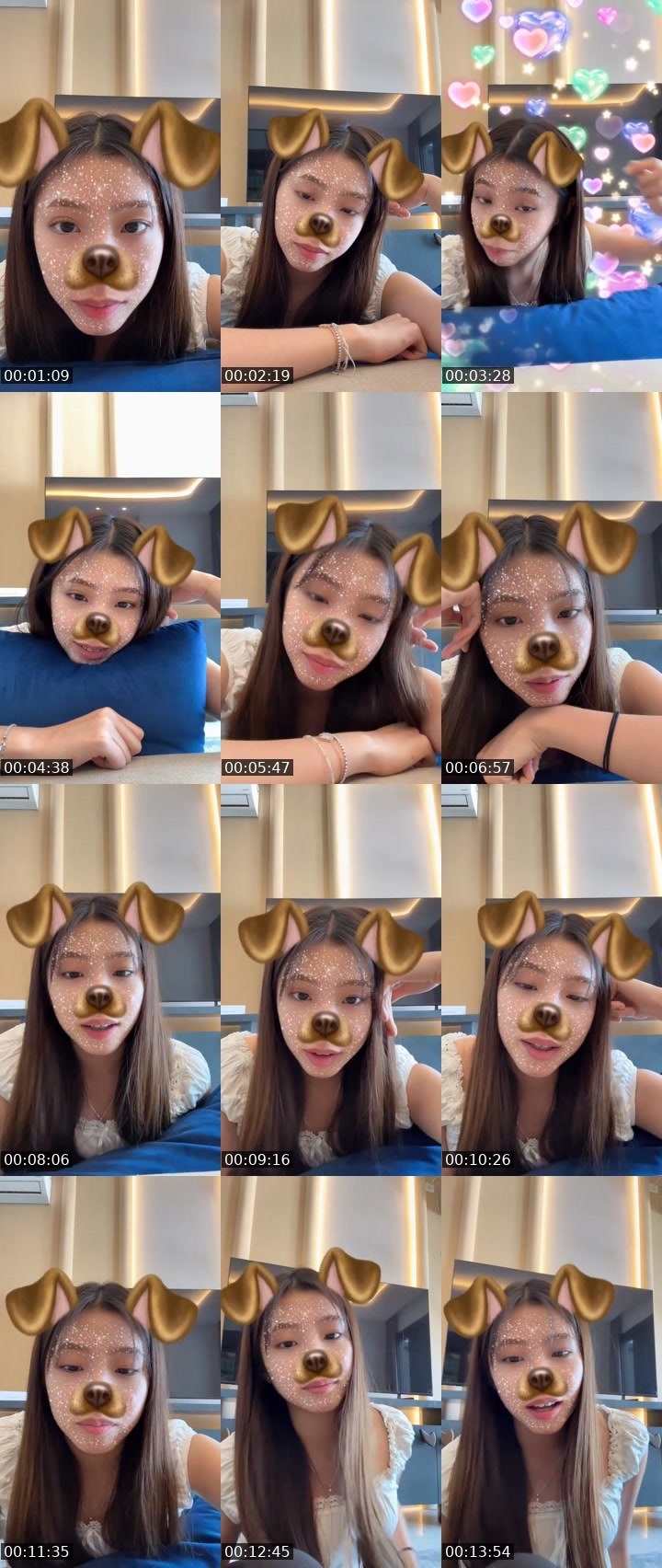 Contact-sheet preview of ᴿᴴ tokki 🐇's MICO Live recording