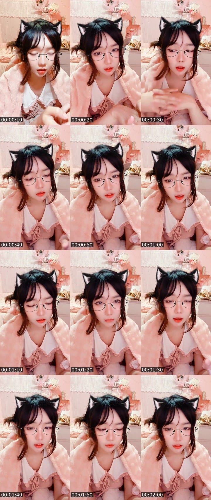Contact-sheet preview of VJ Fah scl 🐰🩵's MICO Live recording