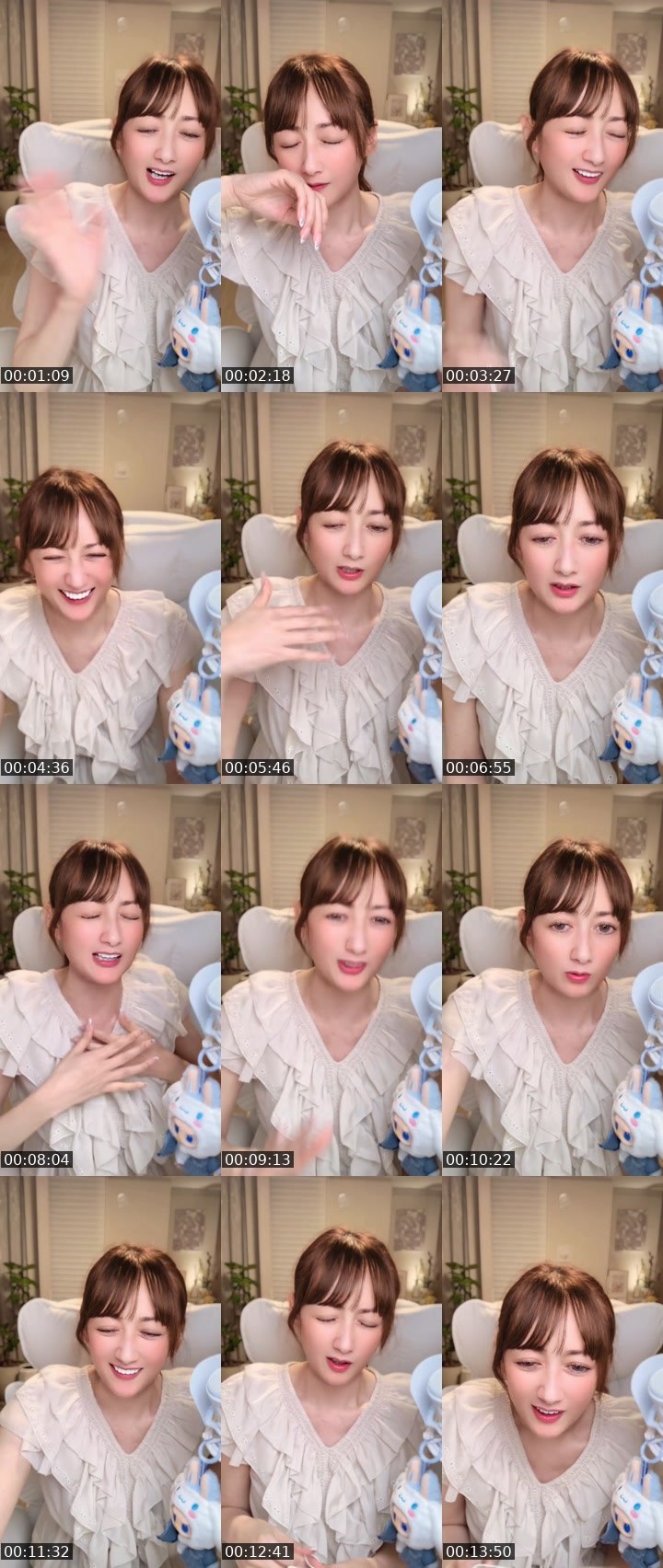 Contact-sheet preview of サラちゃん🍿💭's MICO Live recording