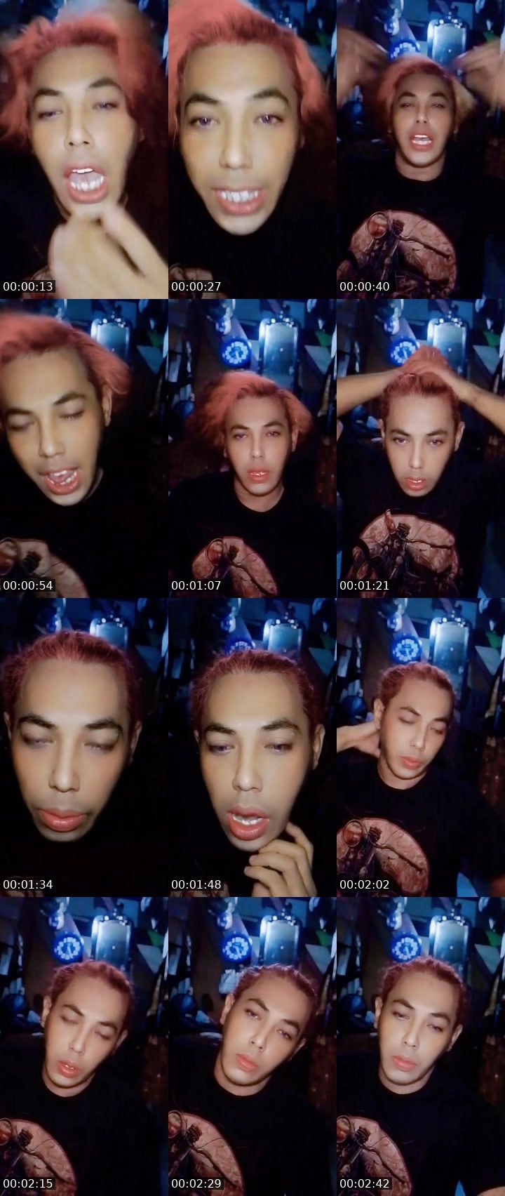 Contact-sheet preview of 🦊ʜᴀᴢᴇʟ ᴄʜᴀᴏᴹᴱᴬᵂ's MICO Live recording