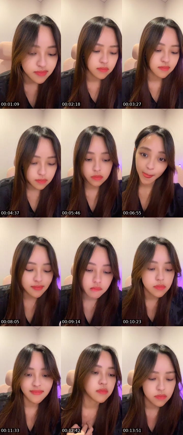 Contact-sheet preview of $ᵏʸ🌈 Audrey 🐩's MICO Live recording