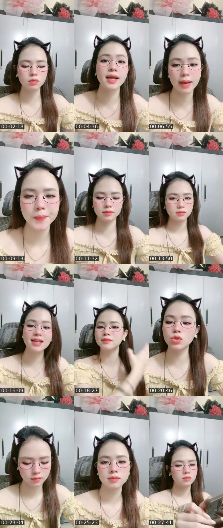 Contact-sheet preview of 🌻 ⓢⓤⓡⓘ 🐶🌈🍀's MICO Live recording