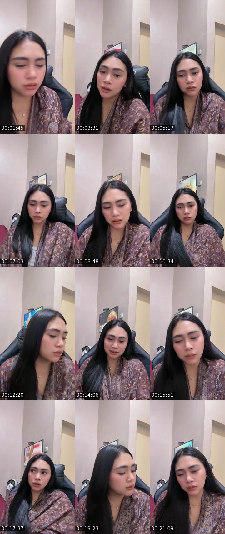Contact-sheet preview of Vivi ᶸᶯᵛ🪐's MICO Live recording