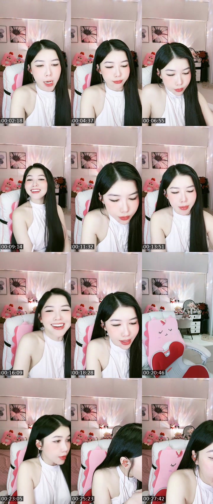Contact-sheet preview of 🎀Thi Bae🥺HPBD 10/10🎂's MICO Live recording