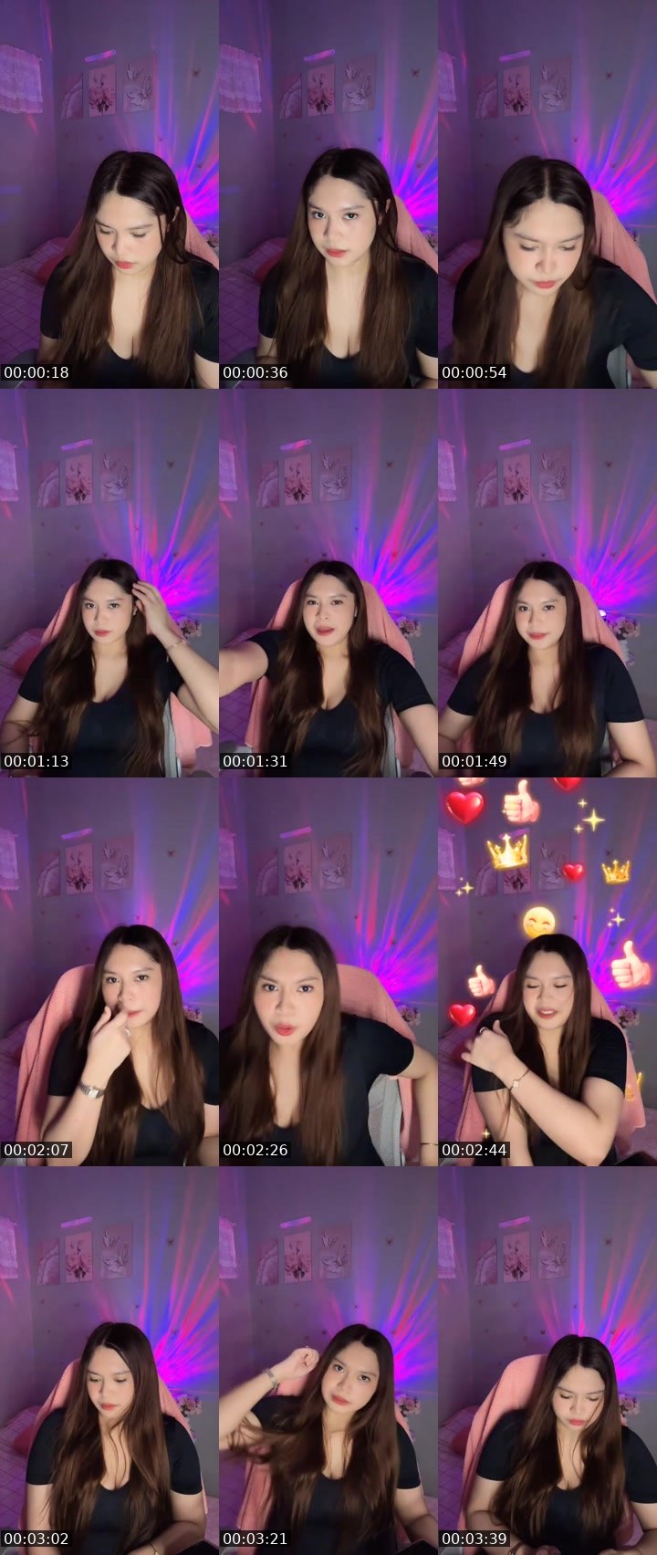 Contact-sheet preview of ♋ANNʷ🎱ᵂᵃᵛᵉˢ's MICO Live recording