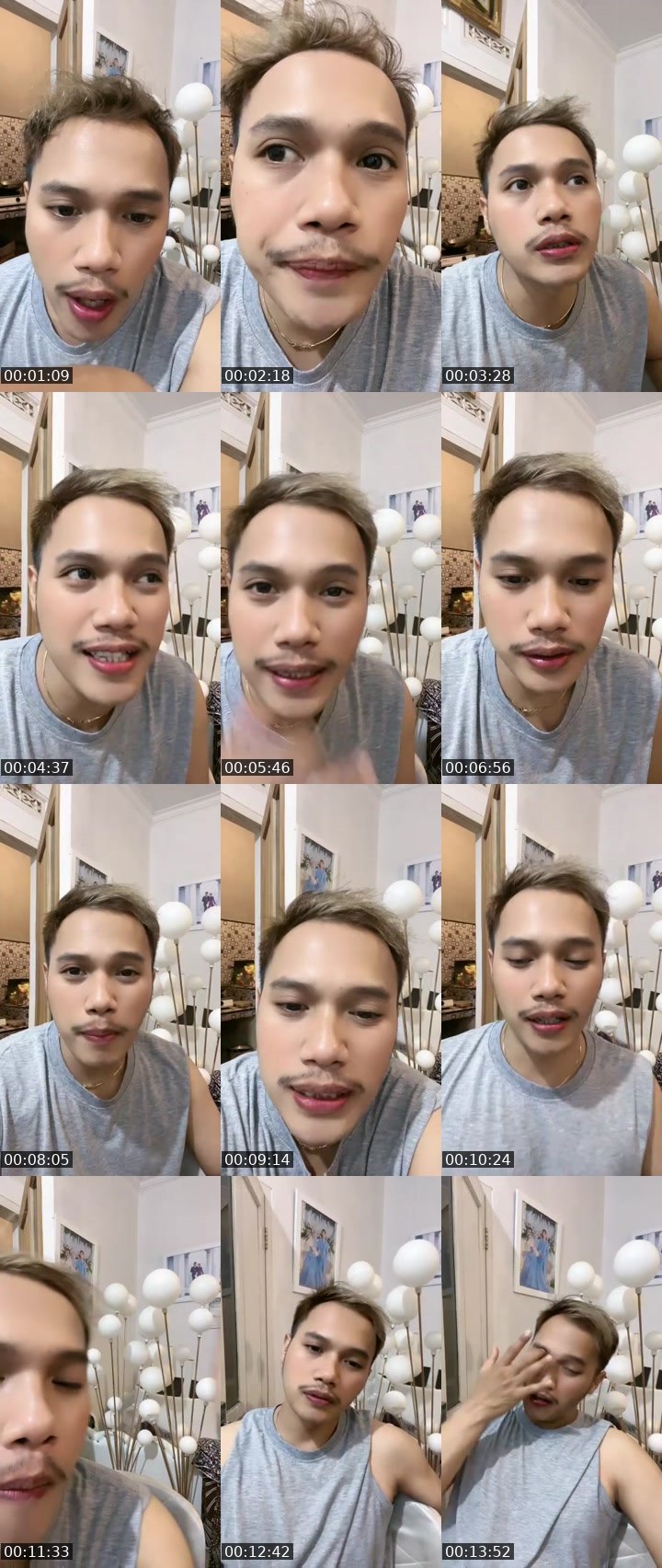 Contact-sheet preview of 💄 Mi jade[T-REX ] 🦖's MICO Live recording