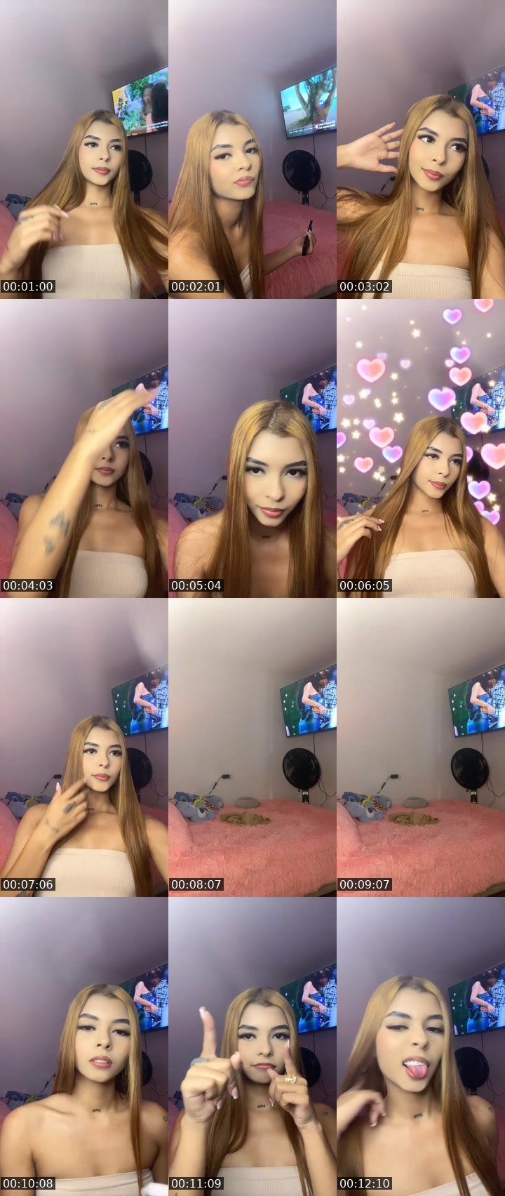 Contact-sheet preview of Nati  ✨🐚's MICO Live recording