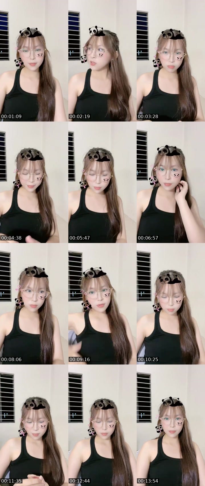 Contact-sheet preview of Rina's MICO Live recording