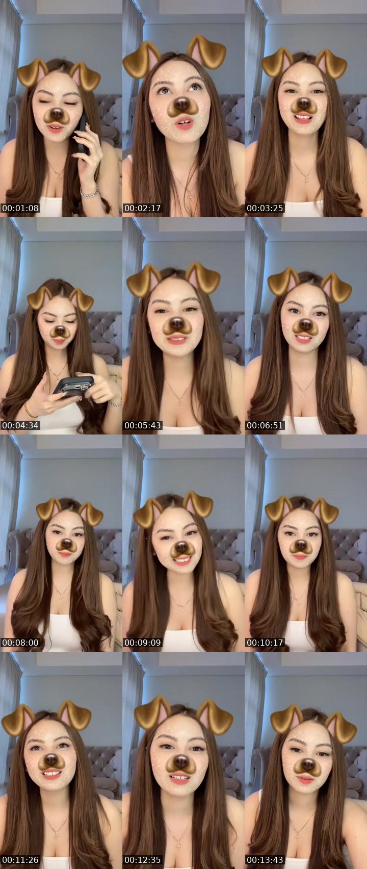 Contact-sheet preview of Gisel's MICO Live recording