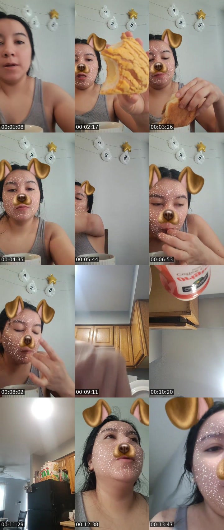 Contact-sheet preview of 🤍🖤𝕊𝕒𝕟𝕖𝕟🐼☀️👀💞's MICO Live recording