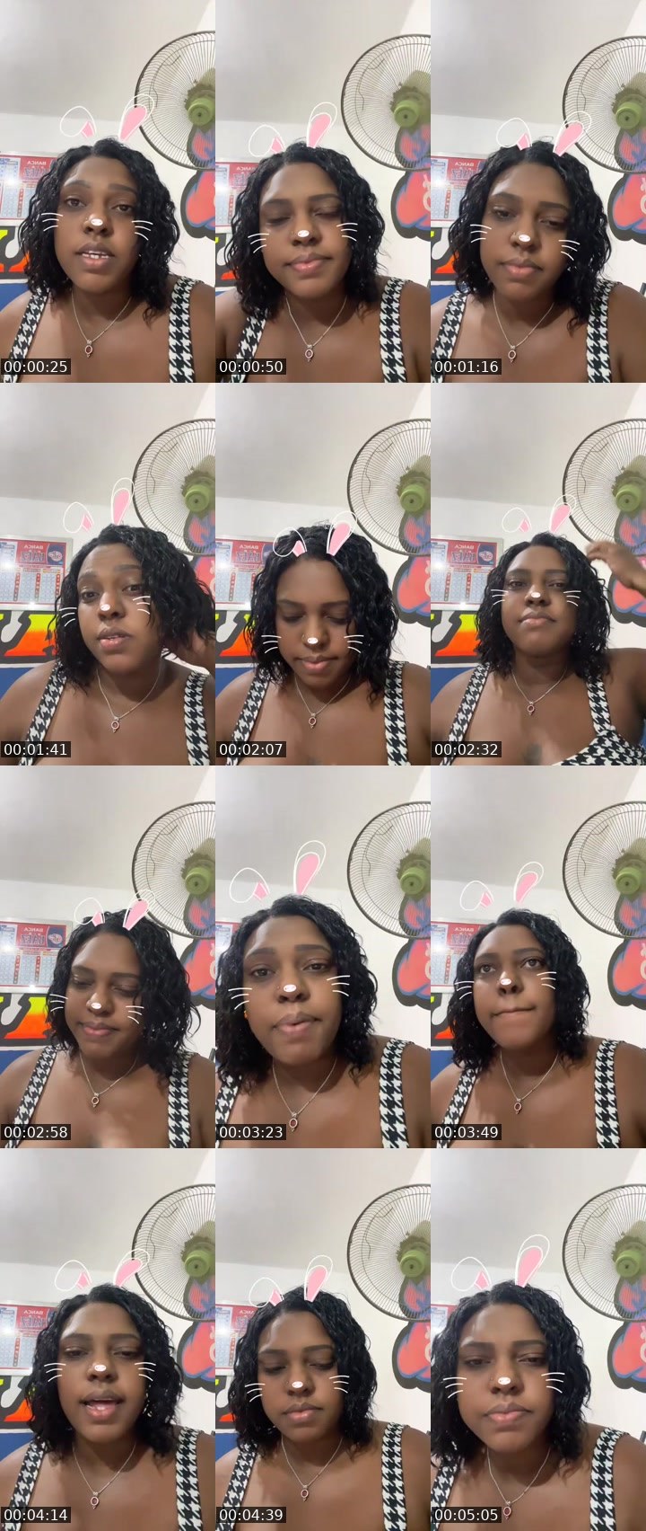 Contact-sheet preview of 𝓢ᴮ🪓🔱🍒🌵La negra 🌵🍒's MICO Live recording