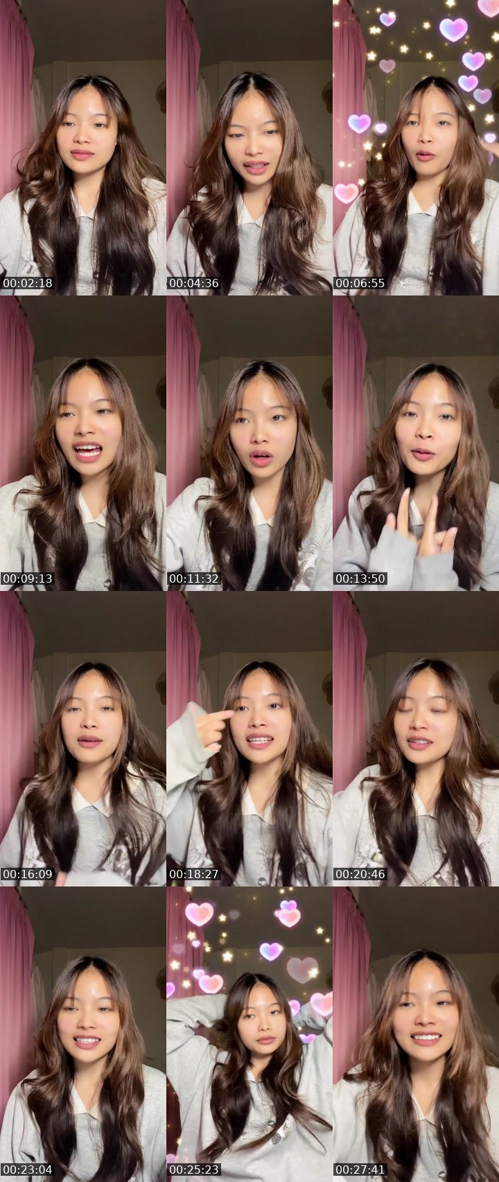 Contact-sheet preview of 🥕🐰 Fiona - New VJ | เดียร์'s MICO Live recording