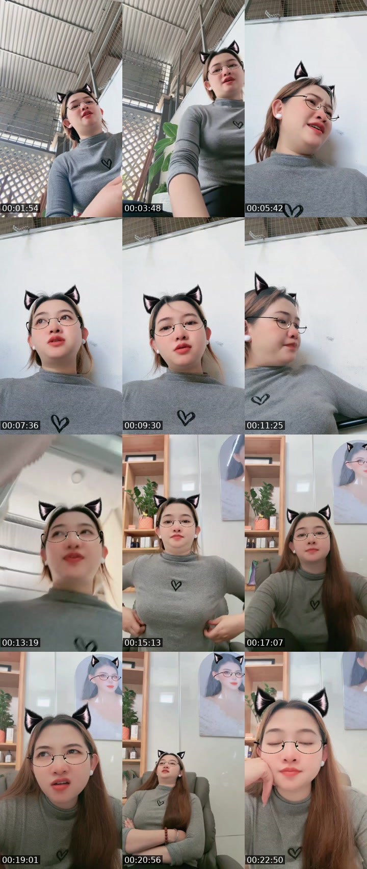 Contact-sheet preview of AD 😜Bé Mèo 😼's MICO Live recording
