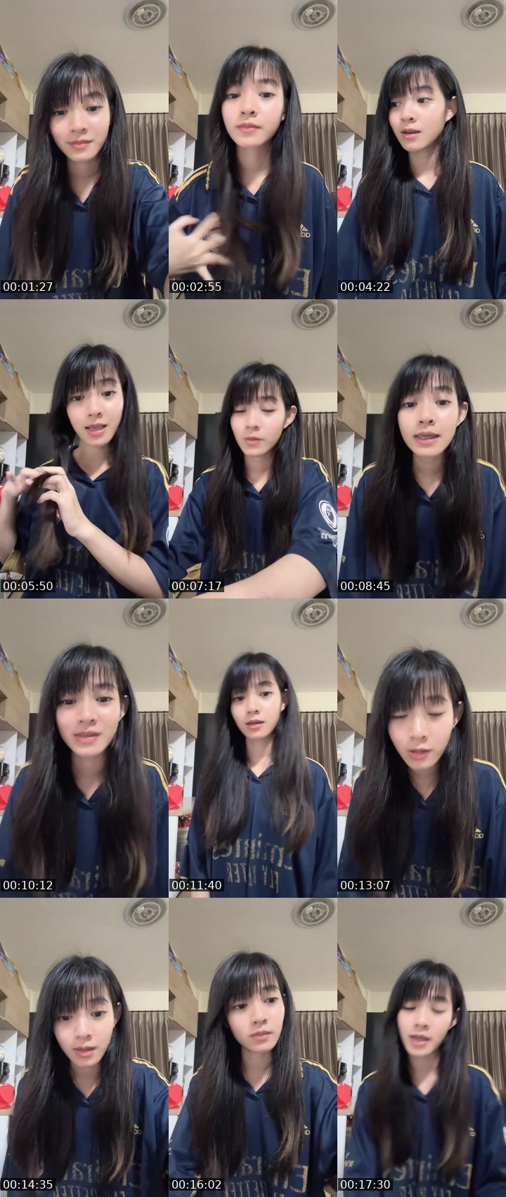 Contact-sheet preview of (Pink🦩) New VJ Yuyee 🦊's MICO Live recording