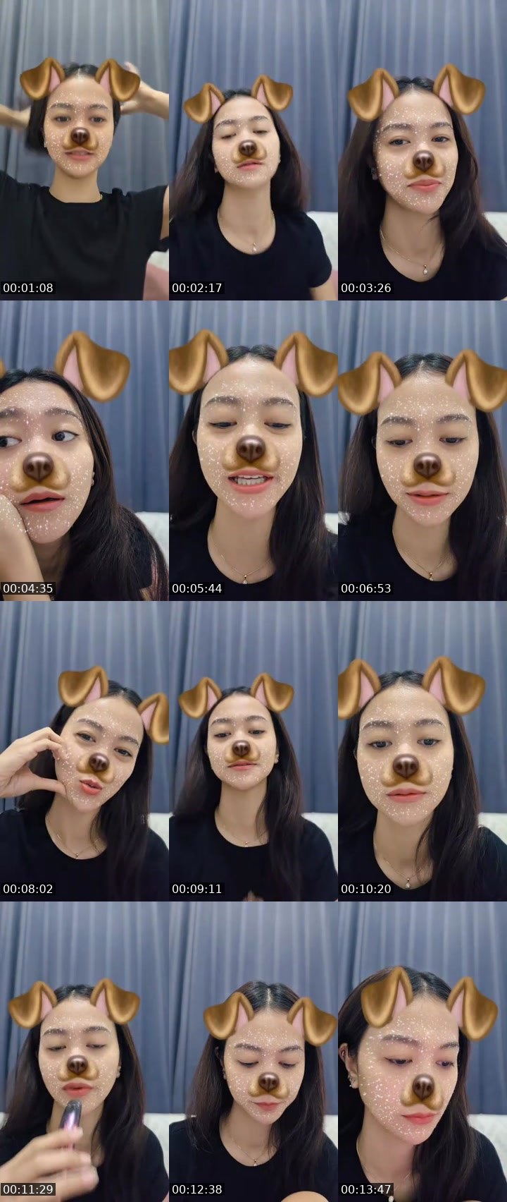 Contact-sheet preview of ☣️Selena💜ᴱ⁻ᵀᴱᴬᴹ🍀's MICO Live recording