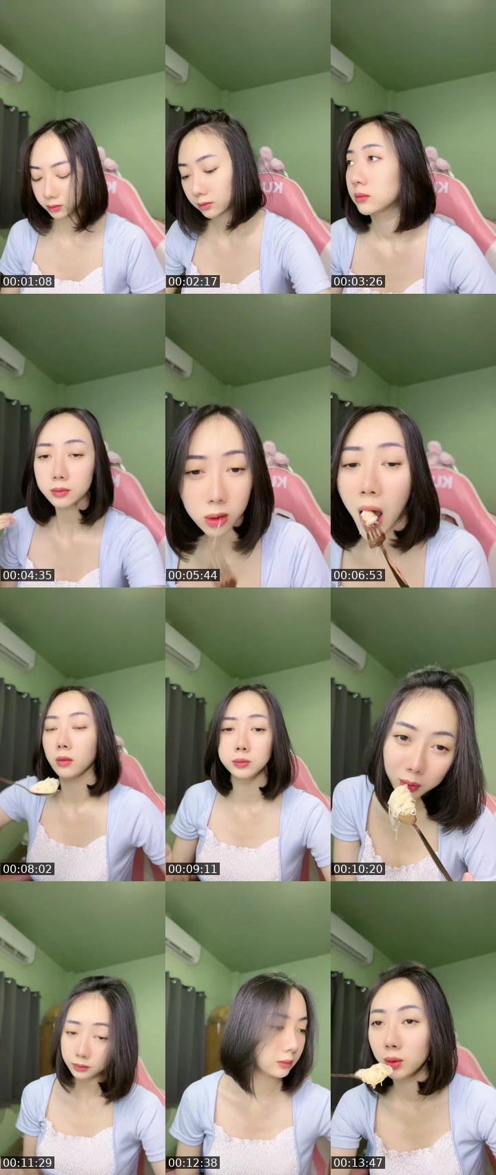 Contact-sheet preview of [🧋] milktea New vj - AMM Mi's MICO Live recording
