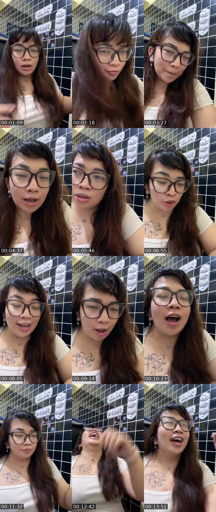 Contact-sheet preview of chacaaa ᴱᴸᴵᵀᴱ 🏹💙's MICO Live recording