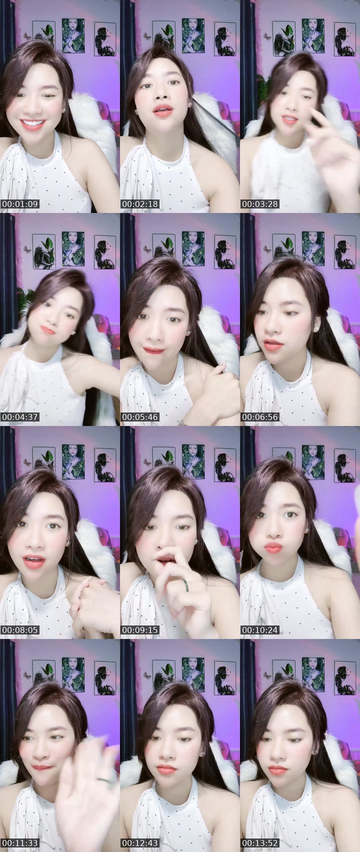 Contact-sheet preview of |⚡️|𝐇.𝐓𝐫𝐚𝐧g🍑🦋's MICO Live recording