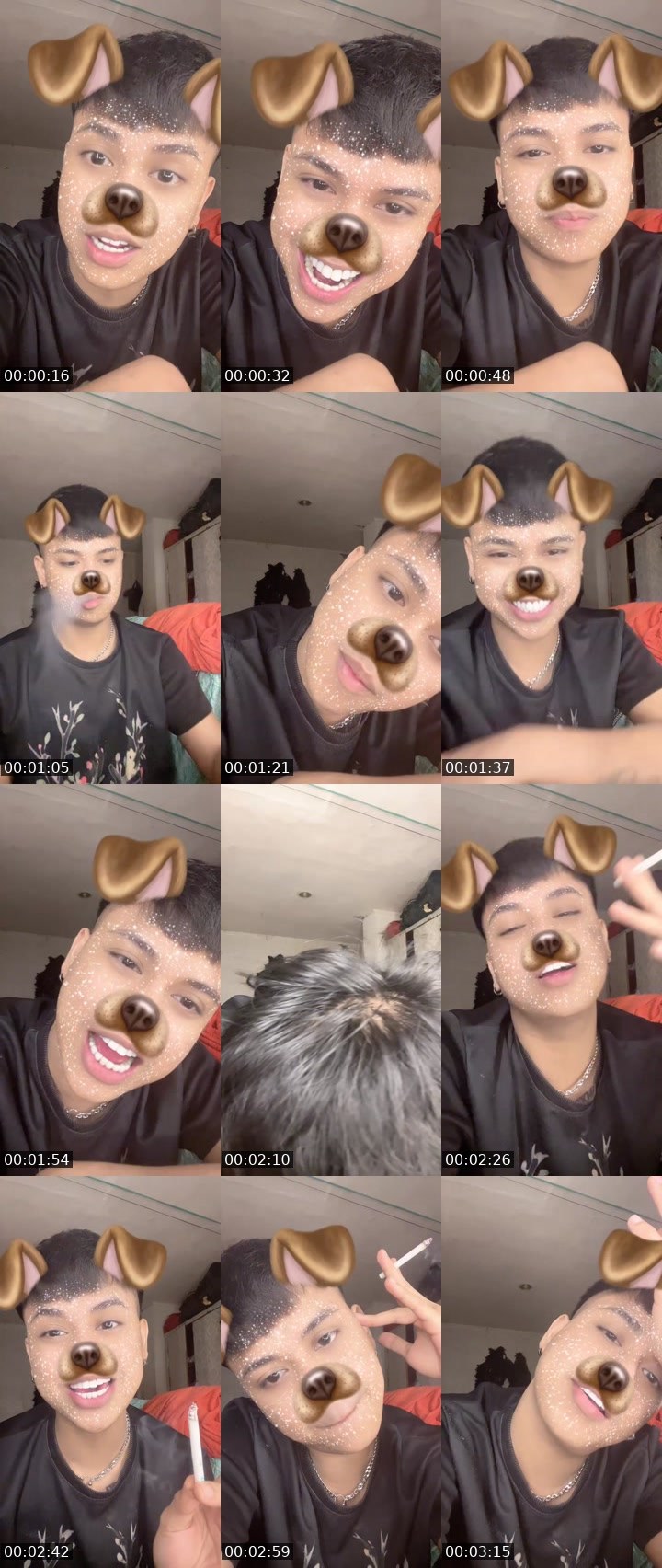 Contact-sheet preview of 🐯ᴄʜᴀɴᴅʜᴏɪᴇᴹᴱᴬᵂ 👁️‍🗨️😈💦's MICO Live recording