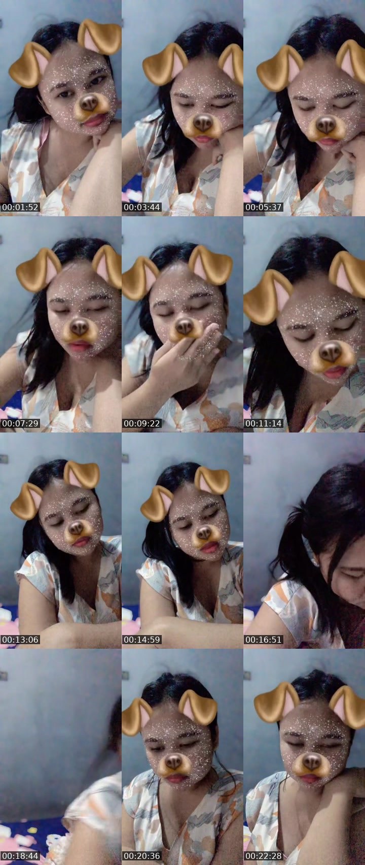 Contact-sheet preview of Celine🤍ᴴᵃᵇᵒˢᵖᵃʷⁿ's MICO Live recording