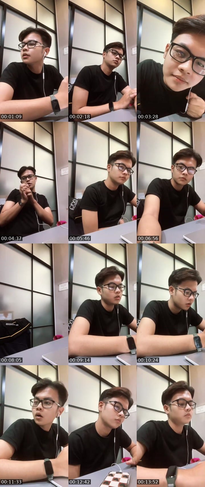Contact-sheet preview of Zhafran 🤩ˢⁱᵐᵖˡᵉ ˡⁱᶠᵉ's MICO Live recording