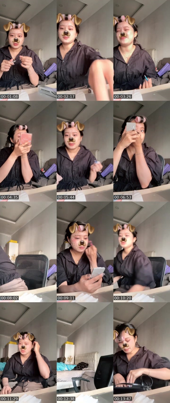 Contact-sheet preview of ˣᴮˢ✌︎㋡Yess🐾's MICO Live recording