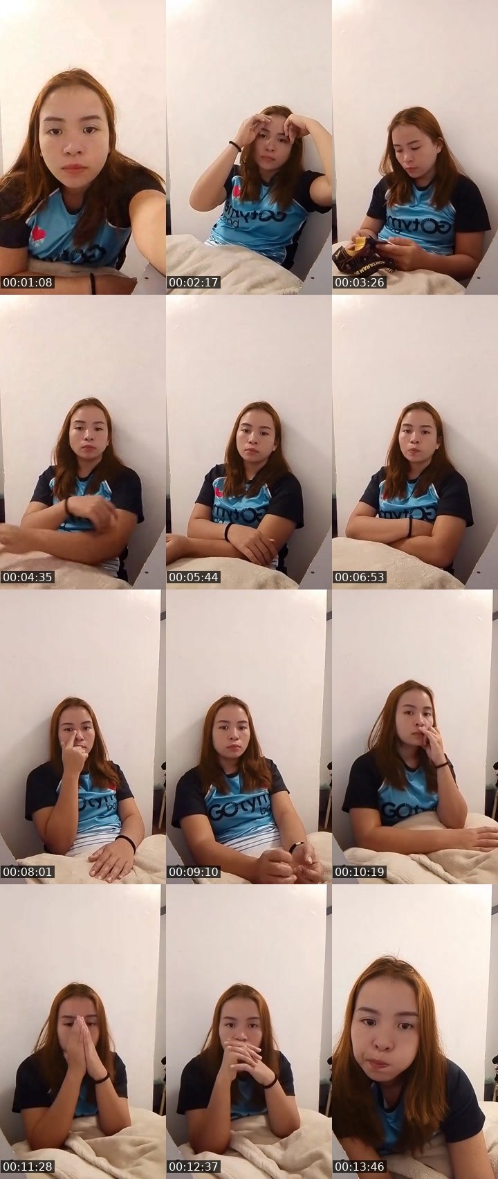 Contact-sheet preview of ☪️ 🏝️ Hannah 🍁MHA🪽7741's MICO Live recording