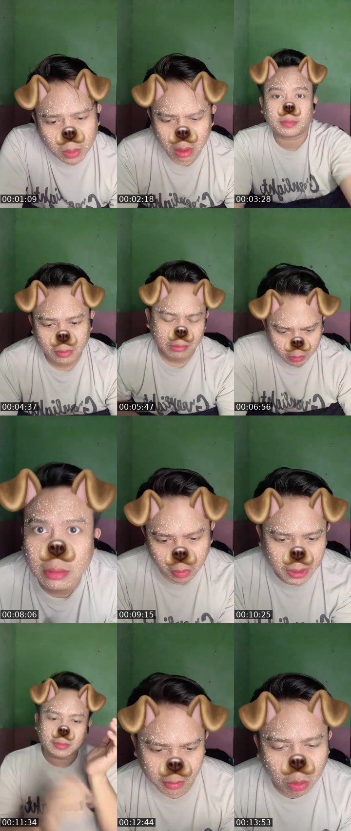 Contact-sheet preview of в𝒇 Bayu Leghit xᴹᴱᴬᵂ😈🥝💅's MICO Live recording