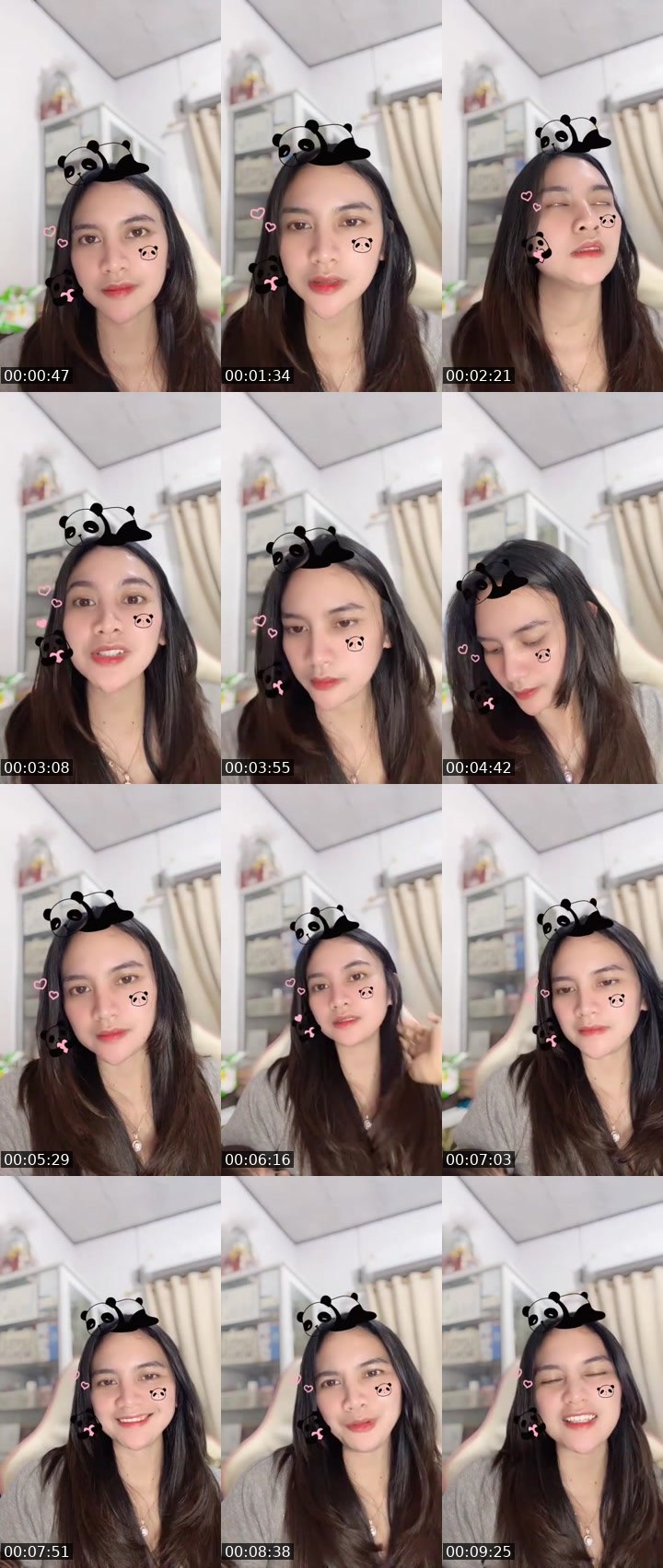 Contact-sheet preview of Agin💕's MICO Live recording