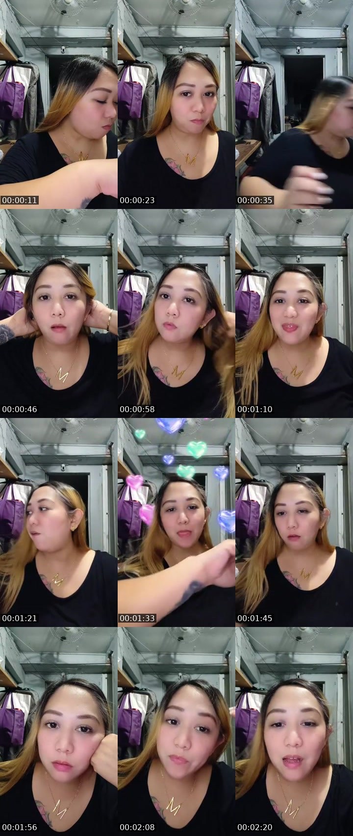 Contact-sheet preview of ᴬᴰᴹ♋ KHALEE⁶⁹🏆🐼🐦‍🔥🐺🐈‍⬛🎱's MICO Live recording