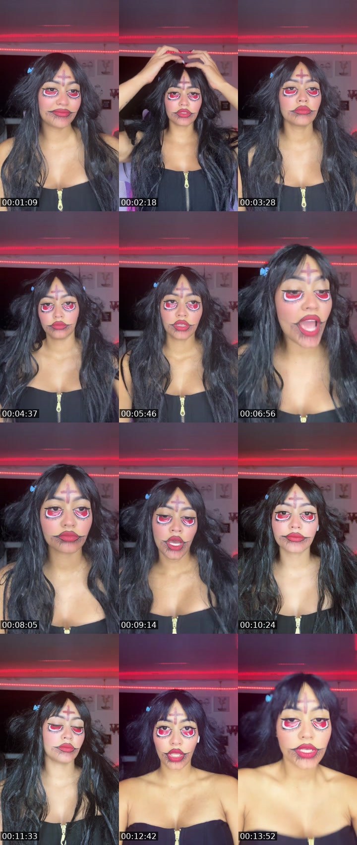 Contact-sheet preview of 🐊🧜🏽‍♀️𝒲♛ღ𝒹🐺🦈🩵🥷🪫🔋's MICO Live recording